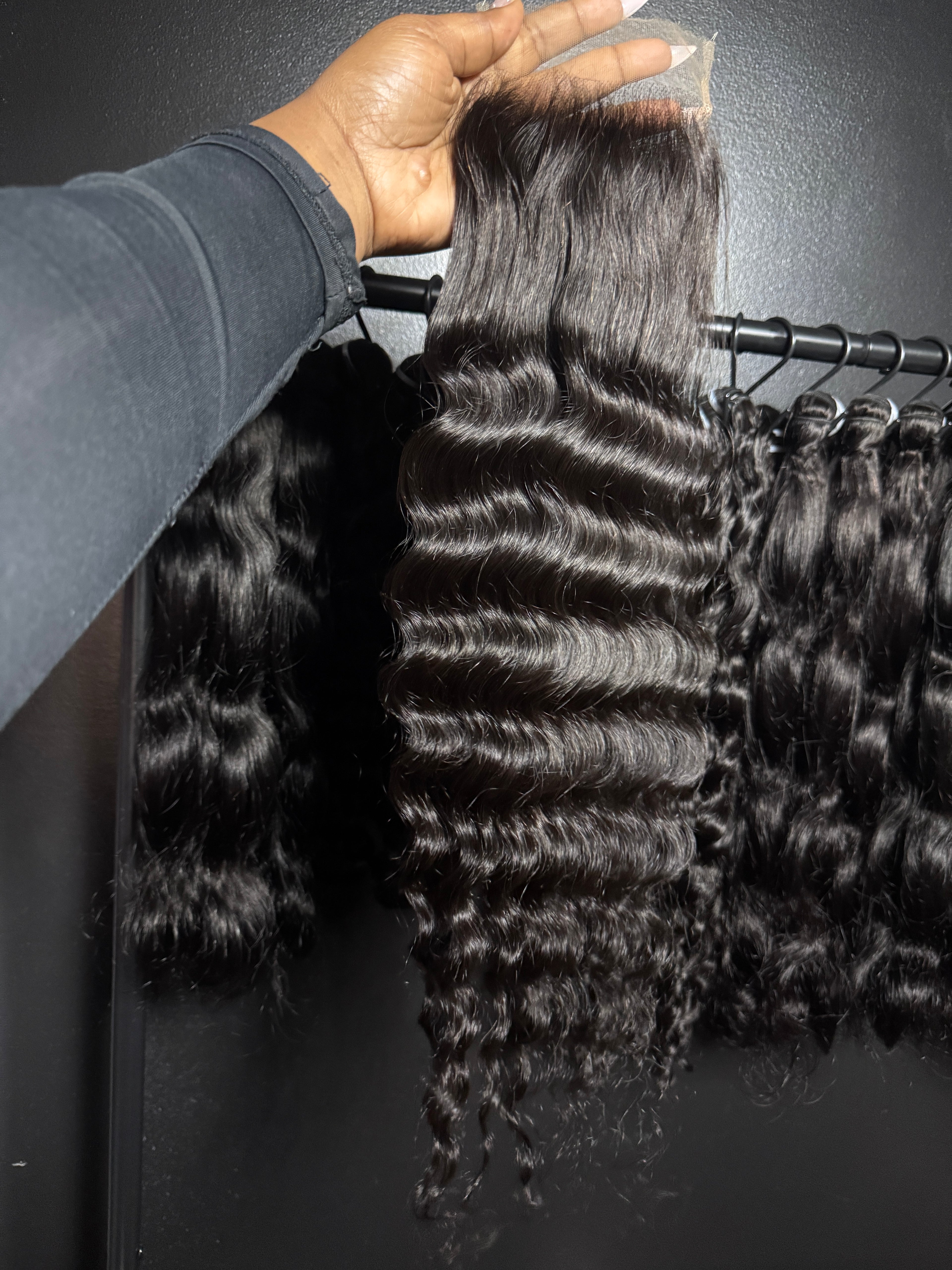 loose deep wave 4x4 HD closure