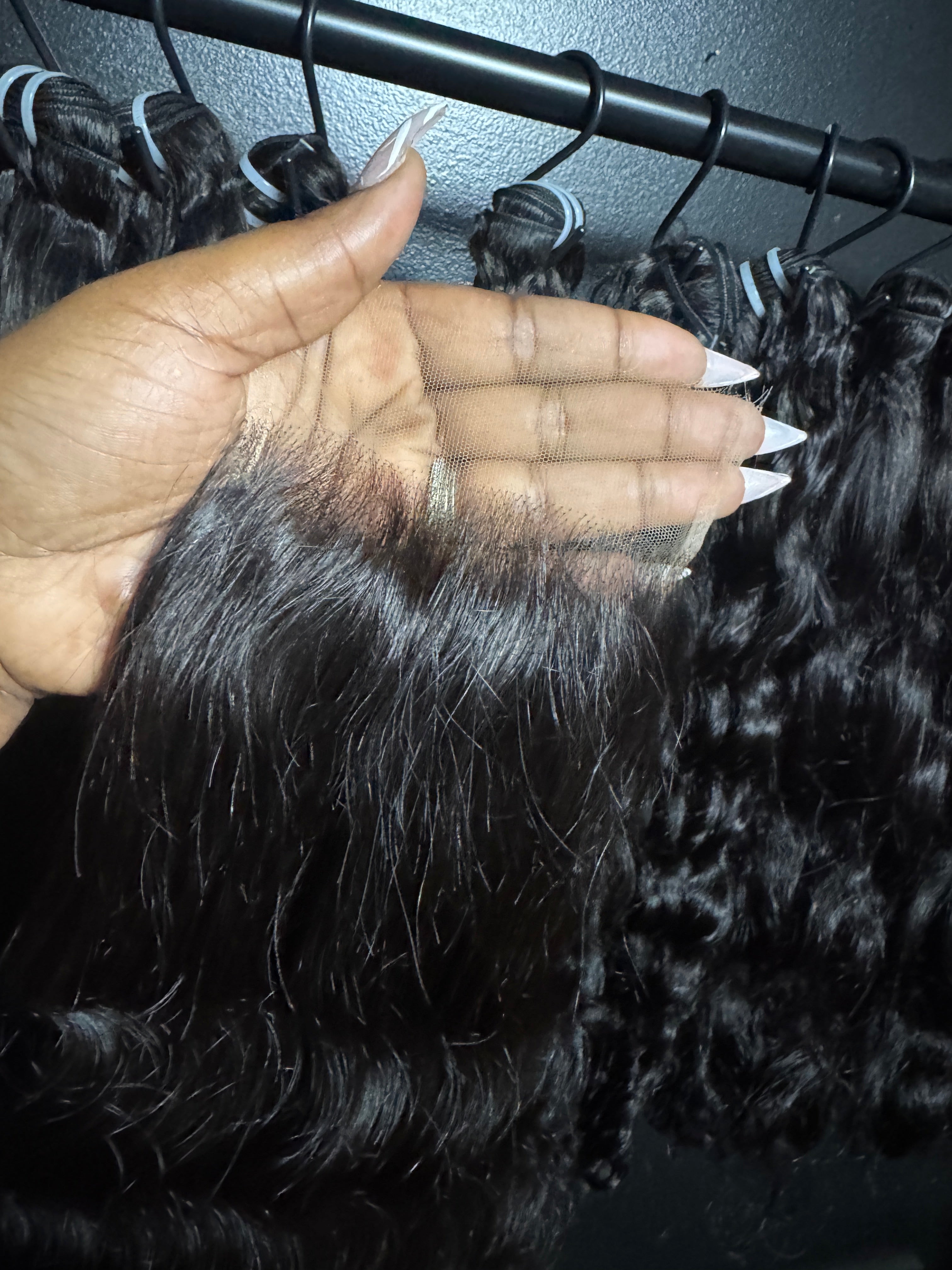loose deep wave 4x4 HD closure